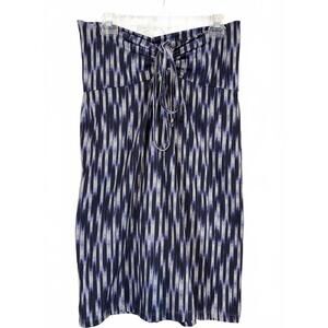 Women's Sporty  Skirt with Blue and Black Pattern by Eddie Bauer